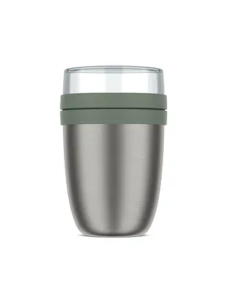 MEPAL | Thermo-Lunchpot Ellipse 0,5/0,2l Acciaio inossidabile Vivid mauve | grün